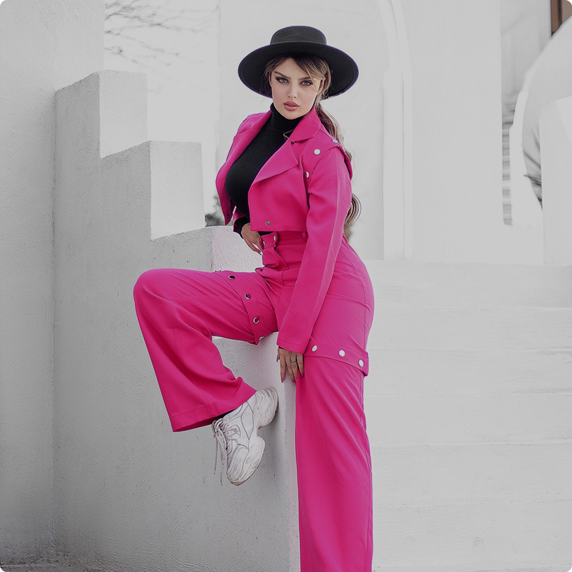 Fuchsia Tailored Co-ord Set