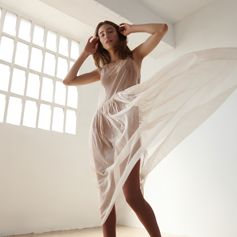 Netted Dress For Parties